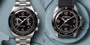 Bell & Ross Vintage BR V2-93 GMT: Tỷ lệ vàng