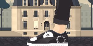 Giày Karl Lagerfeld X Puma mang thời trang cao cấp ra đường phố