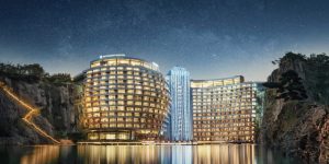 “Khách sạn trong lòng mỏ đá” đầu tiên trên thế giới