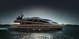 Siêu du thuyền Superyacht Porsche Design: Tàu vũ trụ trên mặt nước