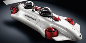 Khám phá đại dương lãng mạn với tàu lặn biển mini dành cho 2 người