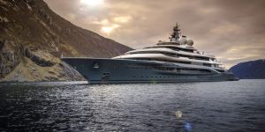 Flying Fox, siêu du thuyền 136m của Lurssen dự Triển lãm du thuyền Monaco