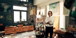 Họa sĩ Nguyễn Văn Hảo: Người chuyên chở ký ức vào những tác phẩm tranh