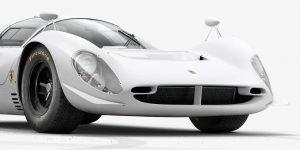 Ferrari 330 P4 lừng danh bất tử trong màu trắng của INK Studio