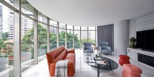 Căn hộ trang nhã và tối giản mang phong cách Pháp tại Singapore