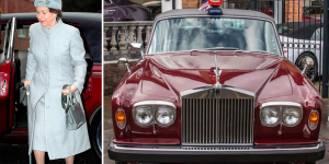 Công chúa Margaret và chiếc Rolls-Royce màu đỏ yêu thích được sản xuất  riêng