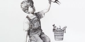 “Siêu nhân y tá” của Banksy: Lời tri ân đến những anh hùng trong đại dịch