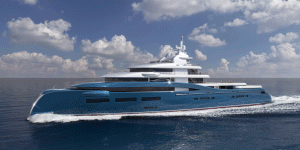 Sorgiovanni tiết lộ concept siêu du thuyền Frontier 99m