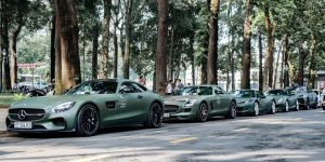 Lamborghini Urus diễu hành cùng dàn siêu xe của Đặng Lê Nguyên Vũ