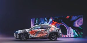 Lexus trình làng chiếc xe có hình xăm đầu tiên trên thế giới