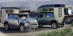“Biến hóa” Land Rover Defender 2020 thành căn penthouse di động