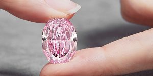Sotheby’s gõ búa viên kim cương hồng tím Spirit of the Rose với giá 26,6 triệu USD