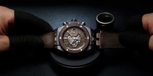 Hublot Big Bang Unico Berluti Cold Brown đánh dấu sự hợp tác mới cùng Berluti