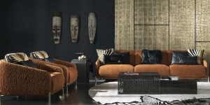 LUXUO Decoration: Cảm hứng lục địa đen trong BST nội thất Wild Living