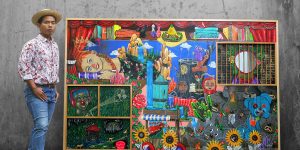 Tình yêu hòa bình trong các tác phẩm hội họa sống động của nghệ sĩ Indonesia Bahaudin