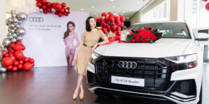 Ca sĩ Lệ Quyên trở thành người đầu tiên tại Việt Nam sở hữu Audi Q8