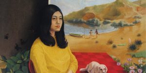 Thưởng lãm “50 năm nghệ thuật sơn dầu và tranh in của họa sĩ Lê Huy Tiếp”
