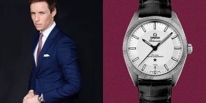 Eddie Redmayne chuộng Omega Globemaster