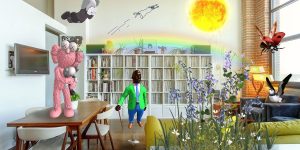 Thưởng thức triển lãm Unreal City tại nhà với ứng dụng Acute Art