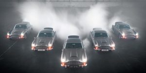 Chiêm ngưỡng Bộ xe Aston Martin Goldfinger DB5 trị giá gần 14 triệu bảng