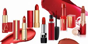 Chọn son đỏ may mắn tham dự tiệc thượng lưu