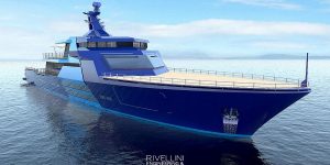 Du thuyền thám hiểm cực kỳ sang trọng này có boong chính và boong trên biến đổi