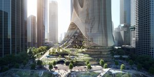 Tòa tháp Tower C: Công trình đậm chất vị lai của Zaha Hadid