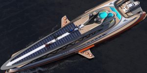 Prodigium: Du thuyền đắt đỏ lấy cảm hứng từ loài cá mập