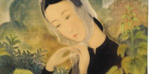 “Thiếu nữ choàng khăn” trở lại sàn đấu giá Sotheby’s: Danh họa Lê Phổ sắp sửa có tranh triệu đô mới?