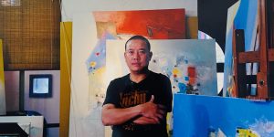 Miền trừu tượng của họa sỹ Hồng Đức