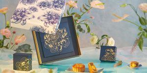 Những chiếc bánh trung thu lấy cảm hứng từ bông hoa cúc nở rộ