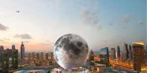 Khách sạn có tầm nhìn mặt trăng: Sự tái tạo chân thực vệ tinh duy nhất của trái đất