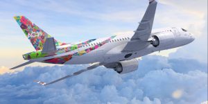 Nghệ thuật graffiti của nghệ sỹ gốc Việt trên Máy bay ACJ 2020