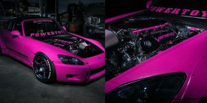 Viper V-10 Honda S2000: Hồng mới đẹp