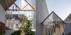 Raincoat House: Nhà kính lọt thỏm giữa Hà Nội đông đúc