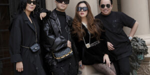 Nữ tỉ phú gốc Việt Mimi Morris đón tiếp NTK Đỗ Mạnh Cường, diễn viên Diễm My tại Mỹ