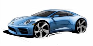 Porsche đấu giá 911 độc nhất vô nhị lấy cảm hứng từ Sally Carrera trong phim “Xe hơi”