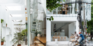 Bài toán kiến trúc: Cải tạo nhà cũ ở Huế thành quán cafe và nơi ở hiện đại