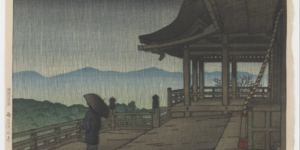 Mưa trong hội họa Nhật Bản: Thanh bình và hoài cổ