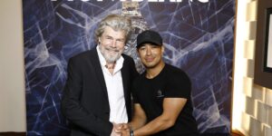 Montblance 1858 Geosphere Chronograph 0 oxygen đồng hành cùng nhà leo núi Nimsdai