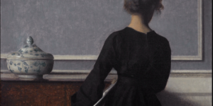 Sự lạnh lẽo và bí ẩn trong hội họa của Vilhelm Hammershøi