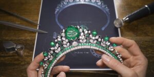 Đại lễ bạch kim của nữ hoàng nước Anh: BVLGARI hé lộ chiếc vương miện khu vườn ngọc lục bảo