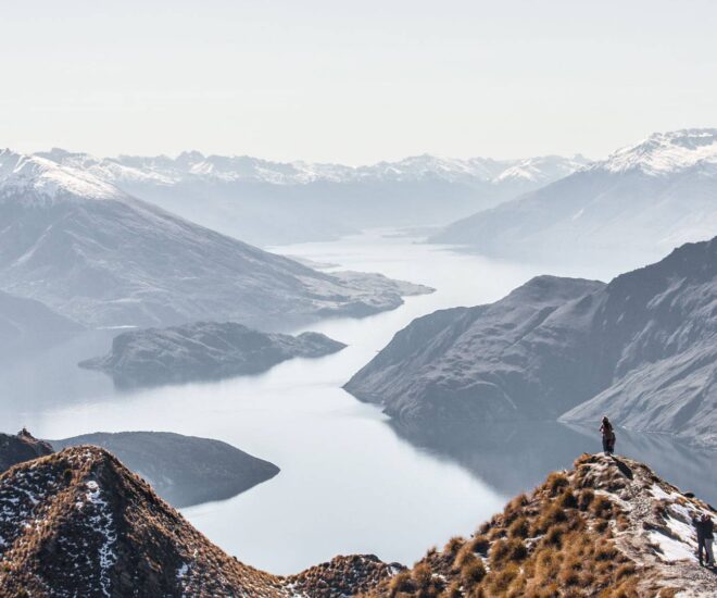 du lich new zealand mua dong Aaron Sebastian Unsplash