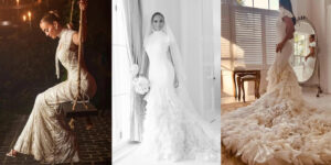 Váy cưới của Jenifer Lopez