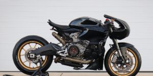 Ducati 959 Panigale hóa cafe racer từ niềm đam mê của anh chàng cơ khí