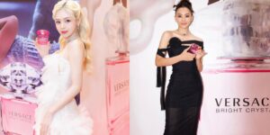 Hoa hậu Tiểu Vy, ca sĩ Liz Kim Cương toả sáng tại sự kiện Pop-up của Versace
