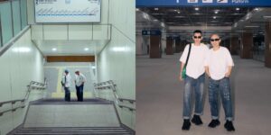 Sân ga tàu điện ngầm Metro – sàn catwalk hoành tráng của VUNGOC&SON 2024