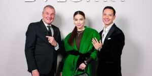 Hồ Ngọc Hà và Kim Lý dự tiệc Bvlgari Octo Ultra Dinner