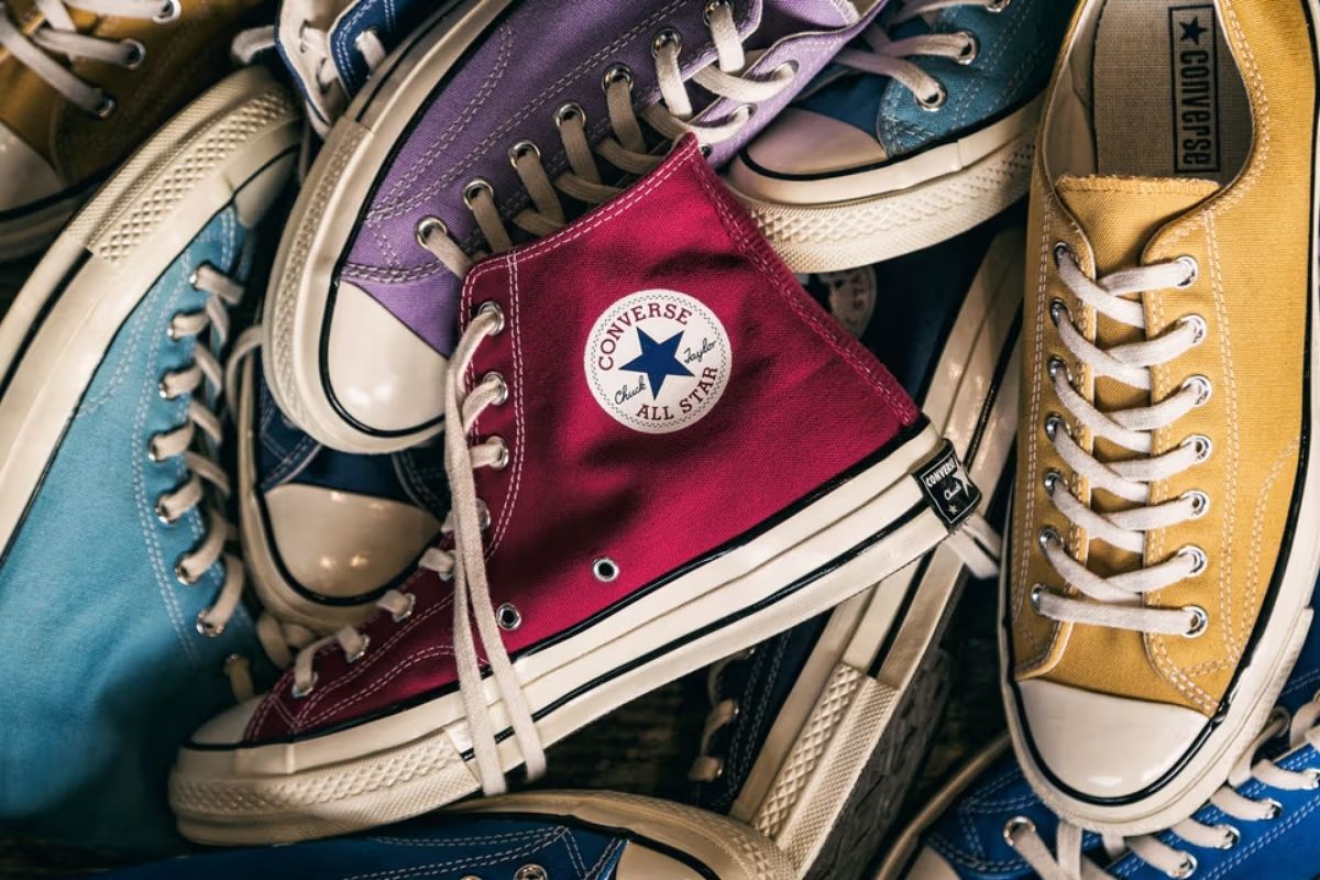 thời trang nam - 70s - cổ điển - phối đồ quần áo - converse - luxuo