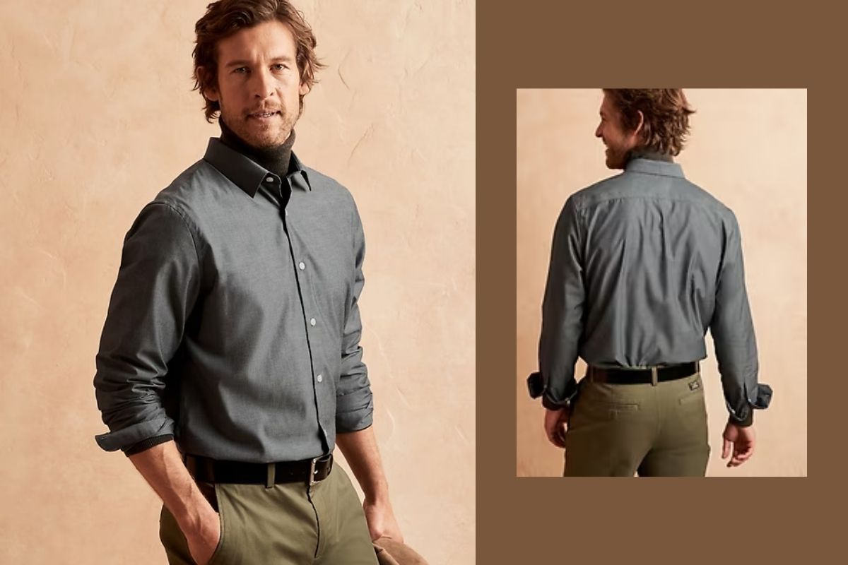 thời trang nam - phong cách thanh lịch - phối đồ - dress shirt - sơ mi - luxuo